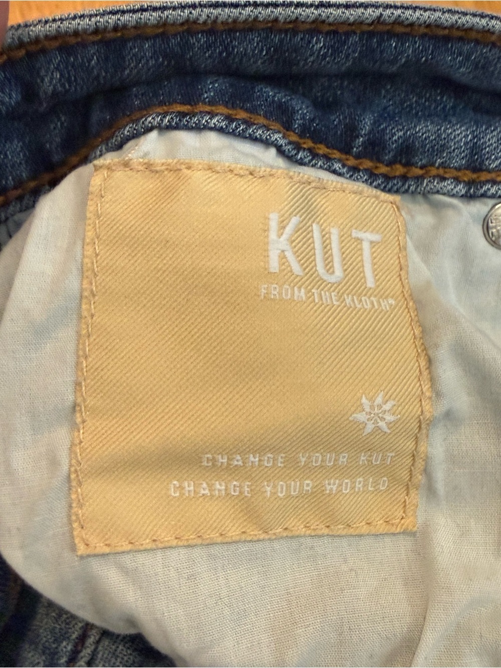 Kut from the Kloth Wide-Leg Jeans in Blue Wash - Picture 4 of 11